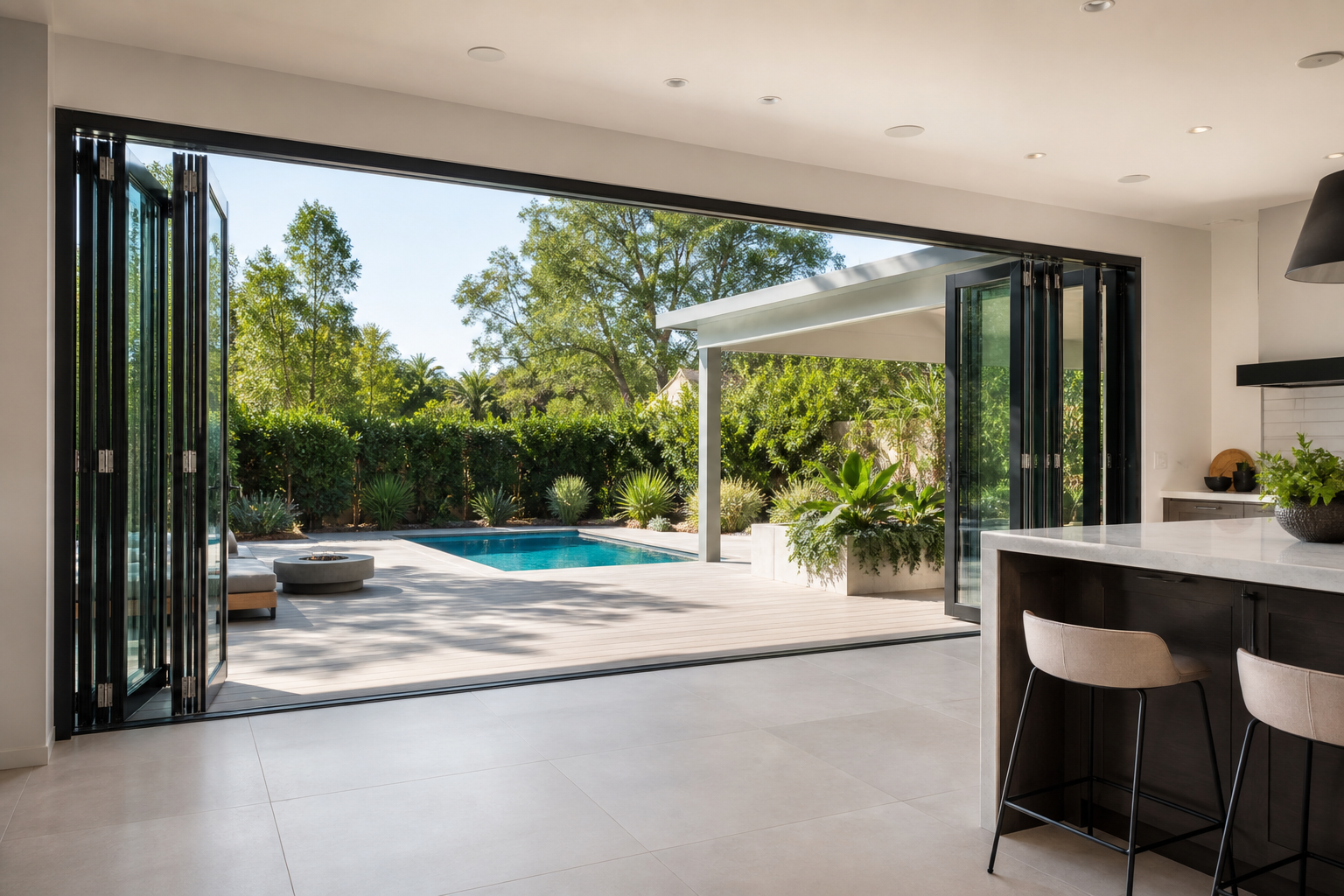 VLX 100 Bifold / Folding Door in Hialeah, FL | Sightline Windows & Doors Hialeah - detail 4