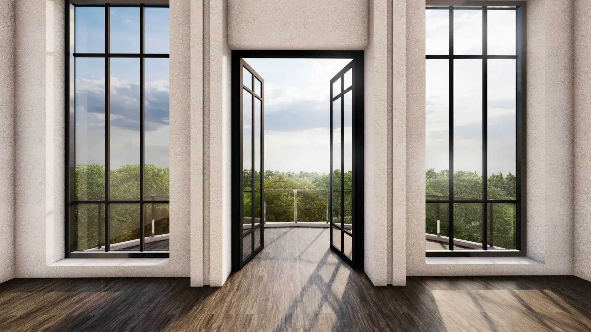 VLX 100 Double Swing / French Door in Hialeah, FL | Sightline Windows & Doors Hialeah - detail 1