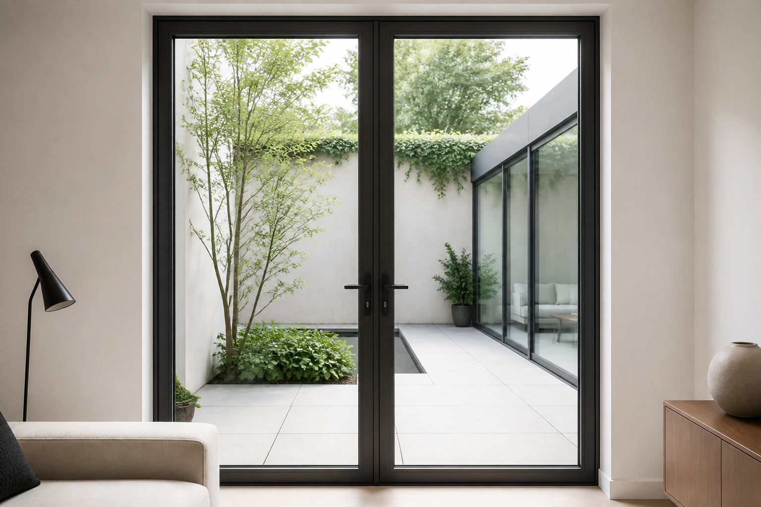 VLX 100 Double Swing / French Door in Hialeah, FL | Sightline Windows & Doors Hialeah - detail 6