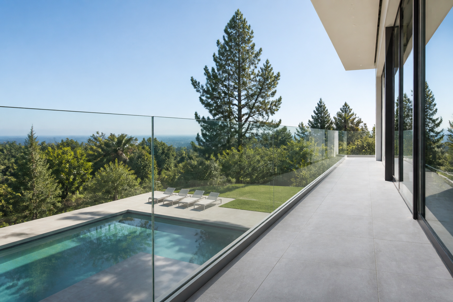 VLX 120 Glass Railing System in Hialeah, FL | Sightline Windows & Doors Hialeah - detail 4