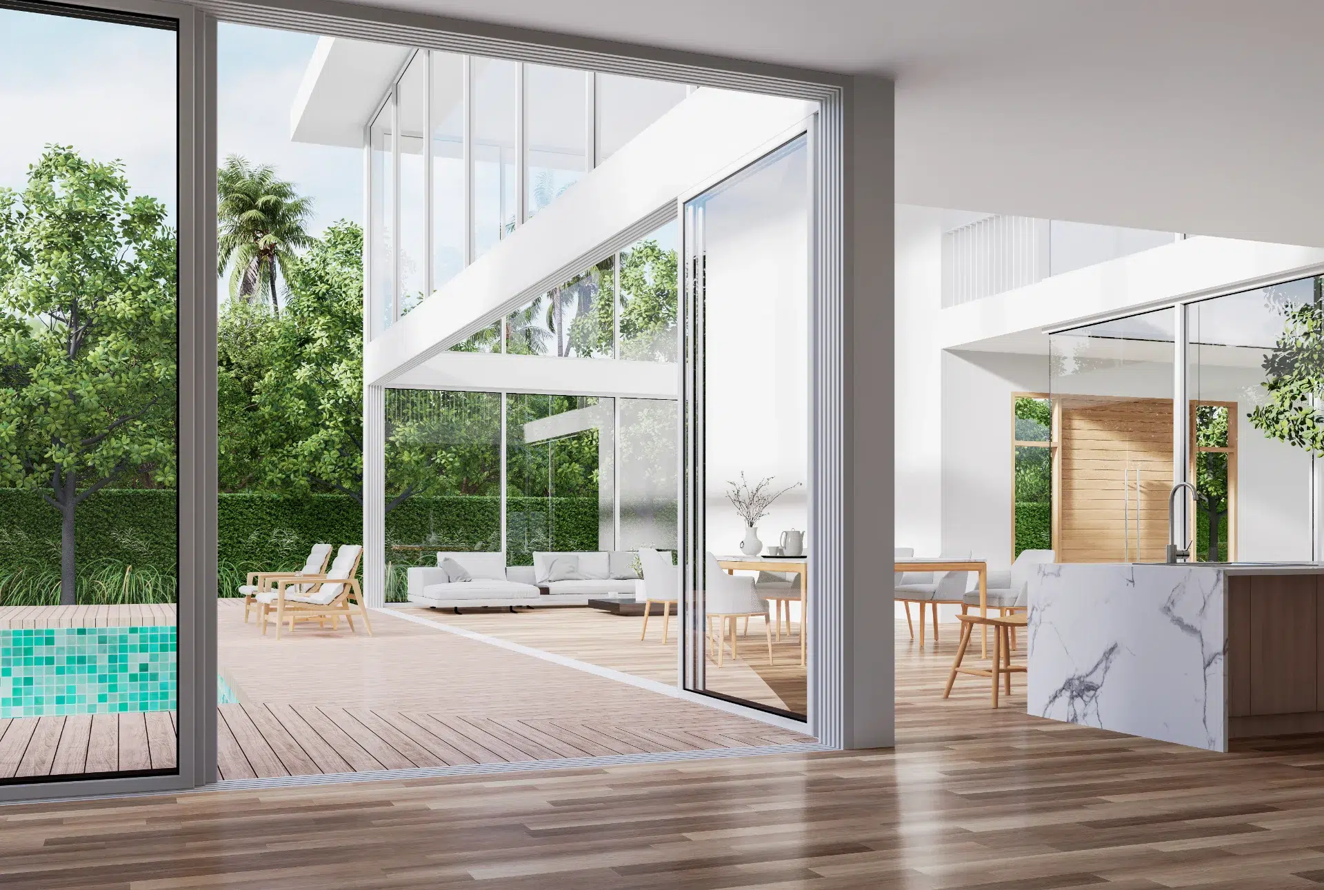 VLX 138 Panoramic Sliding Door in Hialeah, FL | Sightline Windows & Doors Hialeah - detail 1