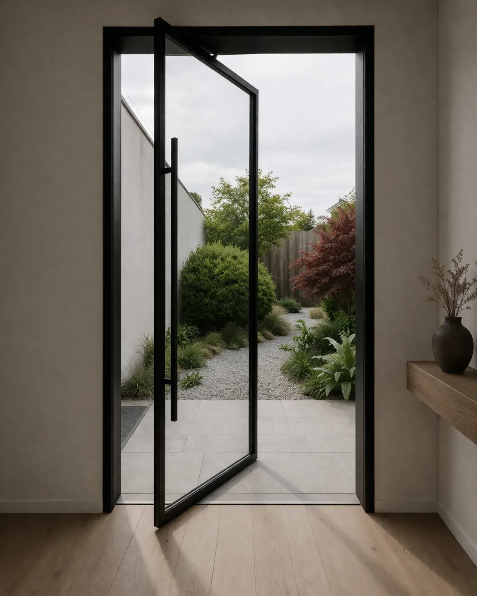VLX 100 Pivot Door in Hialeah, FL | Sightline Windows & Doors Hialeah - detail 1